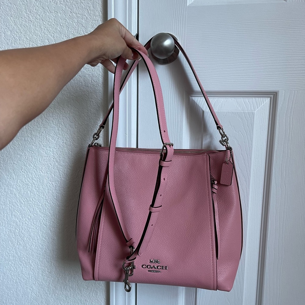 Coach Marlon Hobo in Blush Pink - Picture 3 of 11